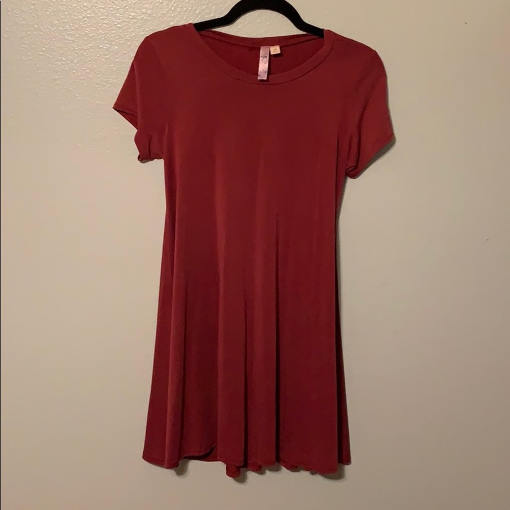 Maroon dress